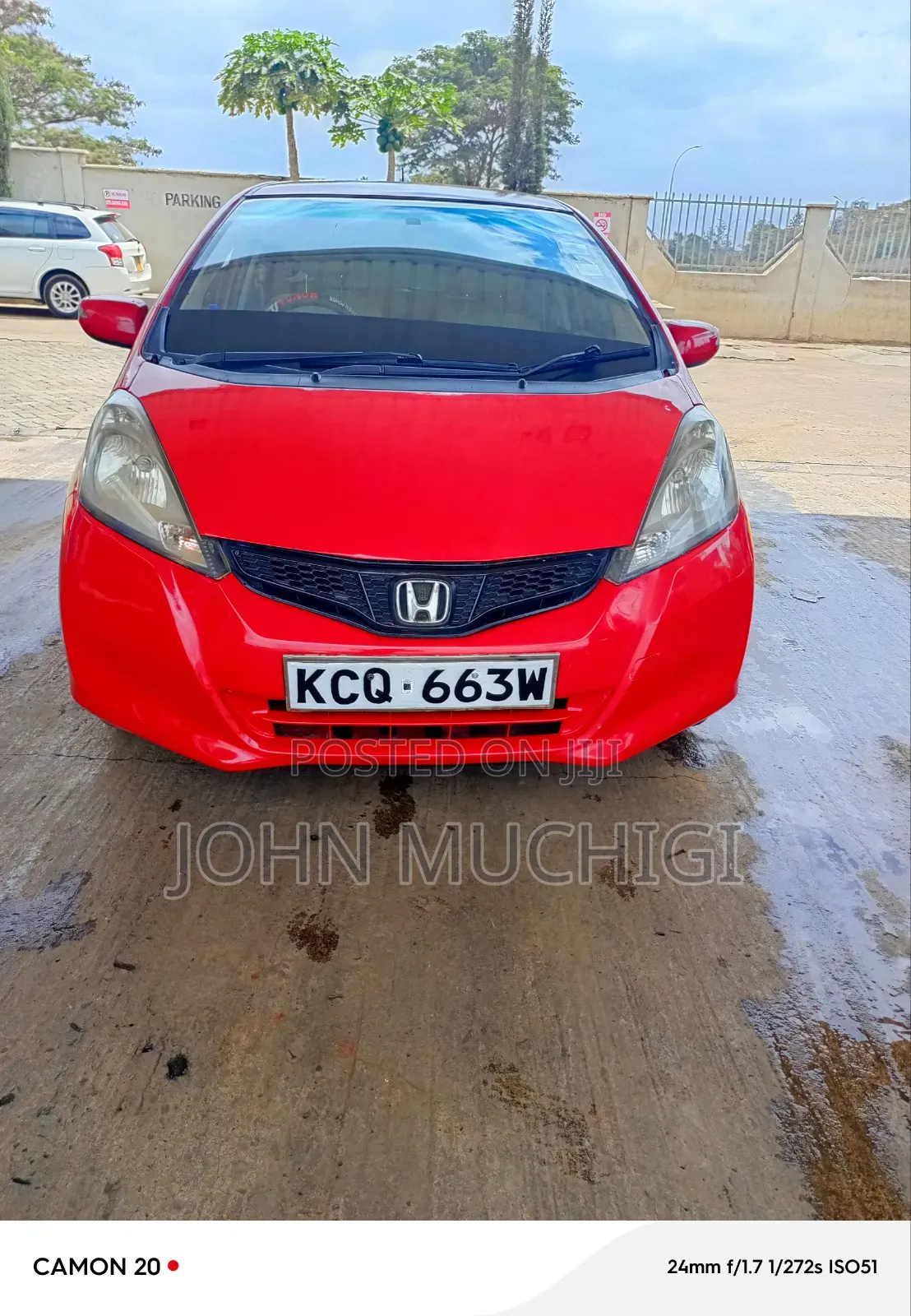 Honda Fit 2011 Red