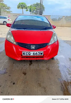 Honda Fit 2011 Red