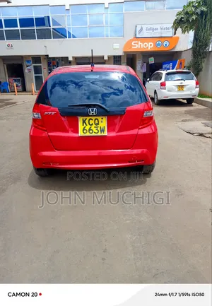 Honda Fit 2011 Red