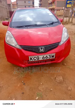 Honda Fit 2011 Red