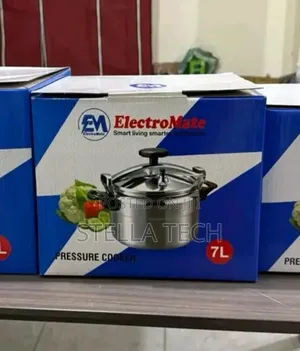 Electromate Manual Pressure Cooker. 7ltrs