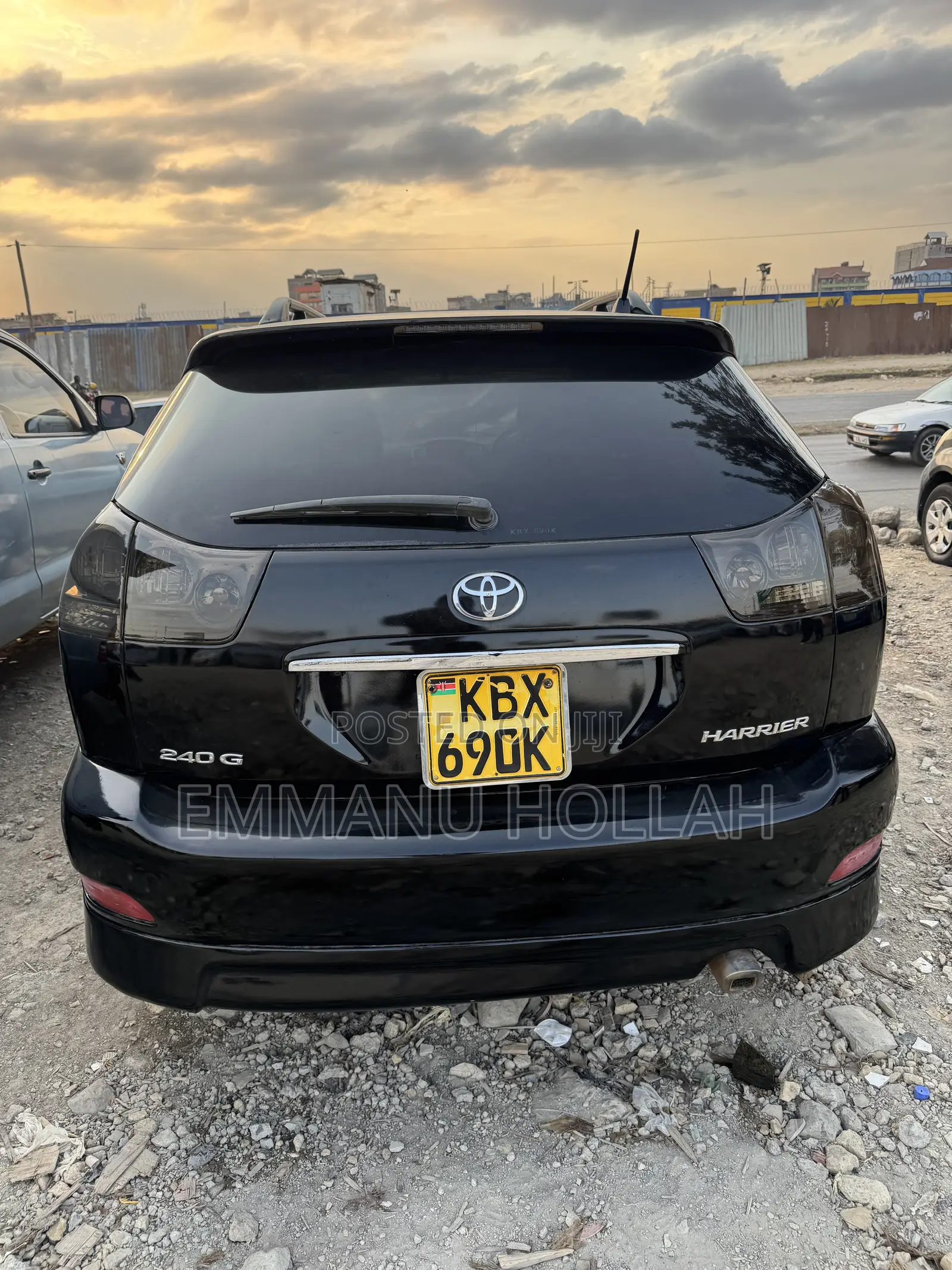 Toyota Harrier 2.4 2007 Black