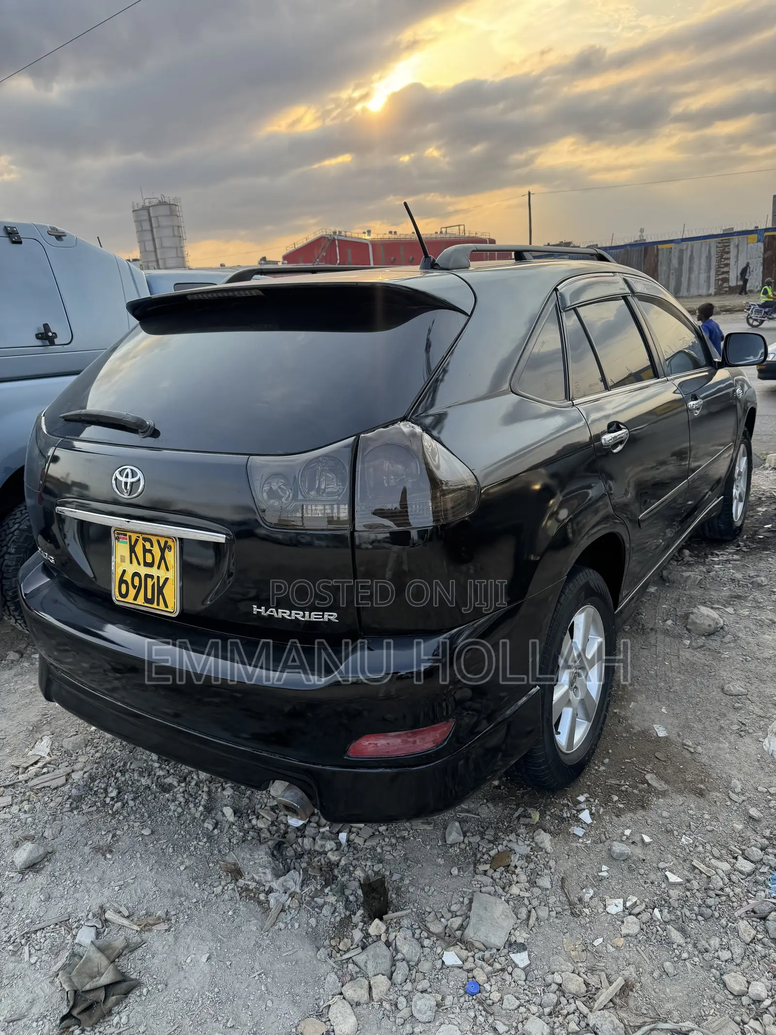 Toyota Harrier 2.4 2007 Black