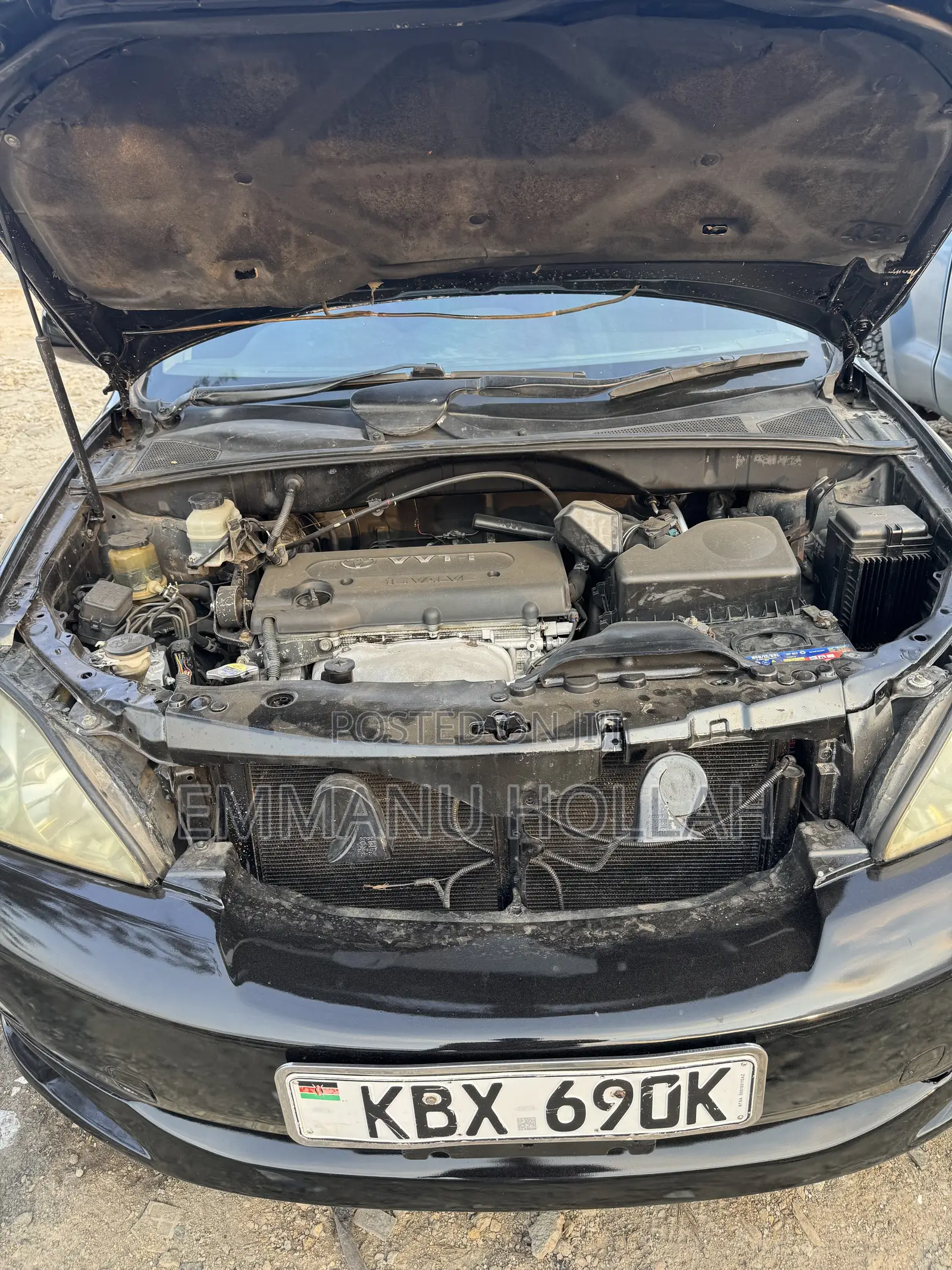 Toyota Harrier 2.4 2007 Black