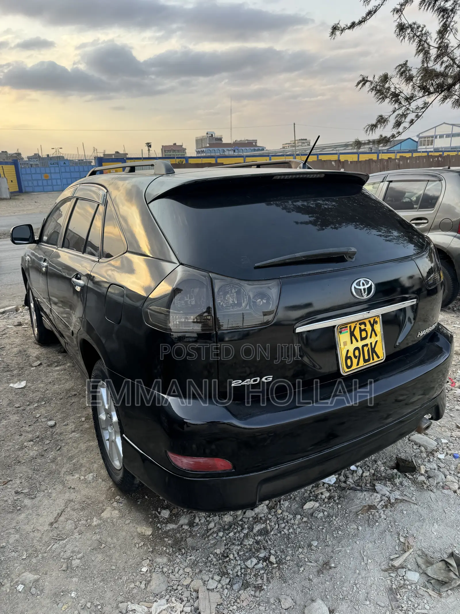Toyota Harrier 2.4 2007 Black