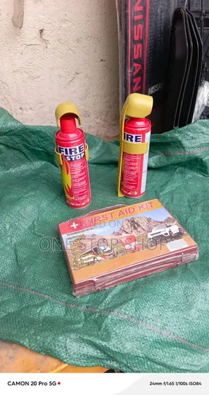 3pc Portable Emergency First Aid Pack Injury Treatment +2fire Stops