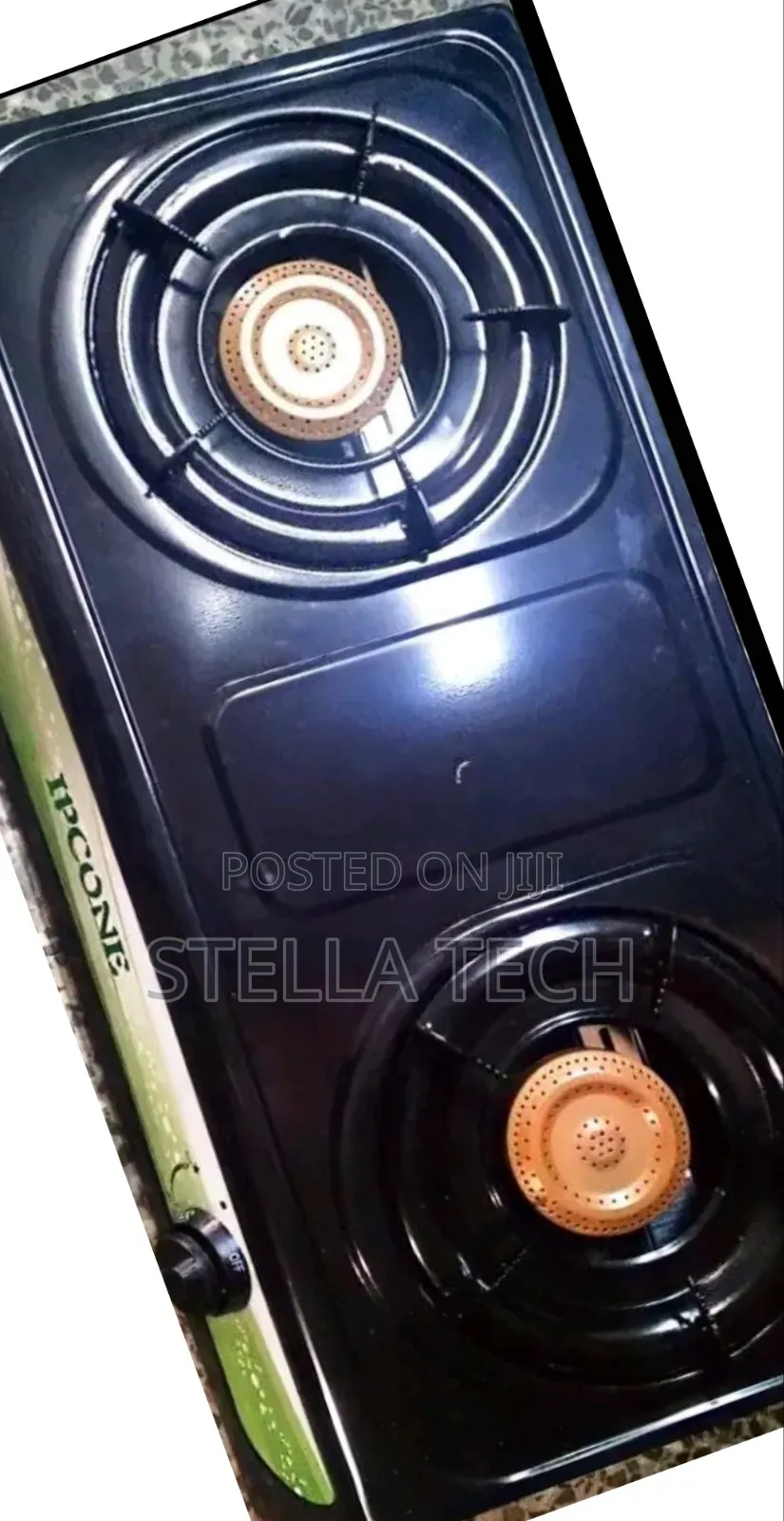 Ipcone 2 Burner Stainless Cooker
