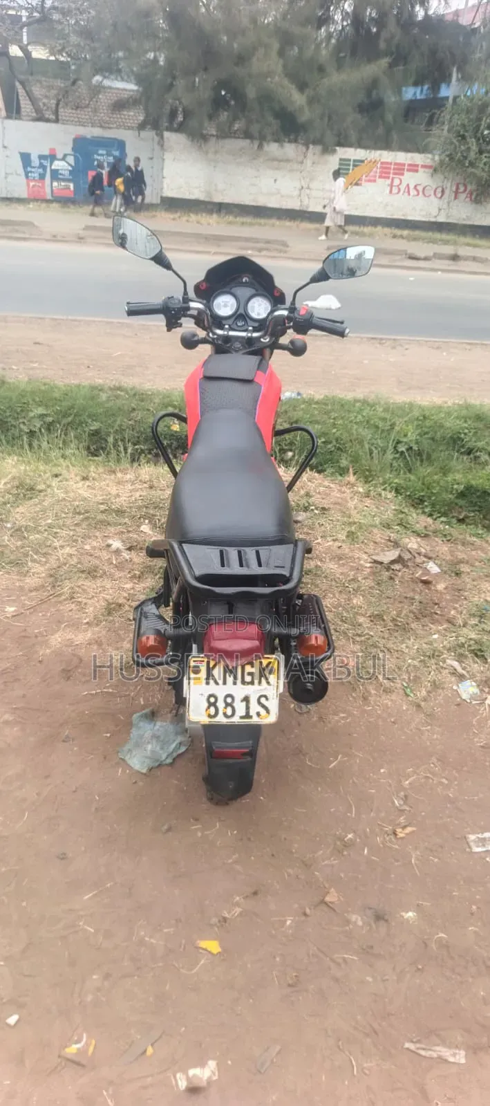 TVS HLX 125 2024 Red
