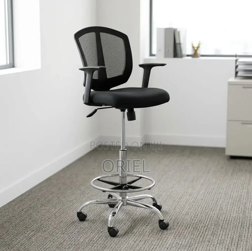 Office Chair: Adjustable Counter Ergonomic Chair