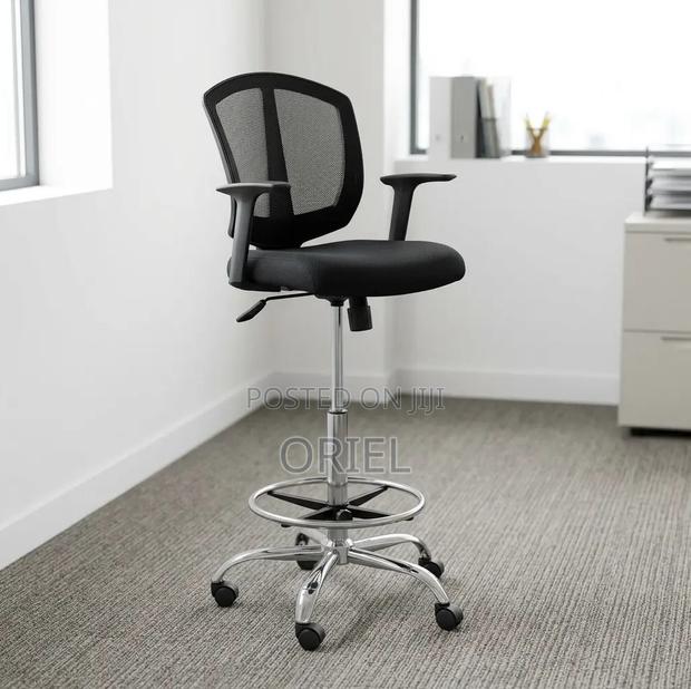 Office Chair: Adjustable Counter Ergonomic Chair - thumbnail 5