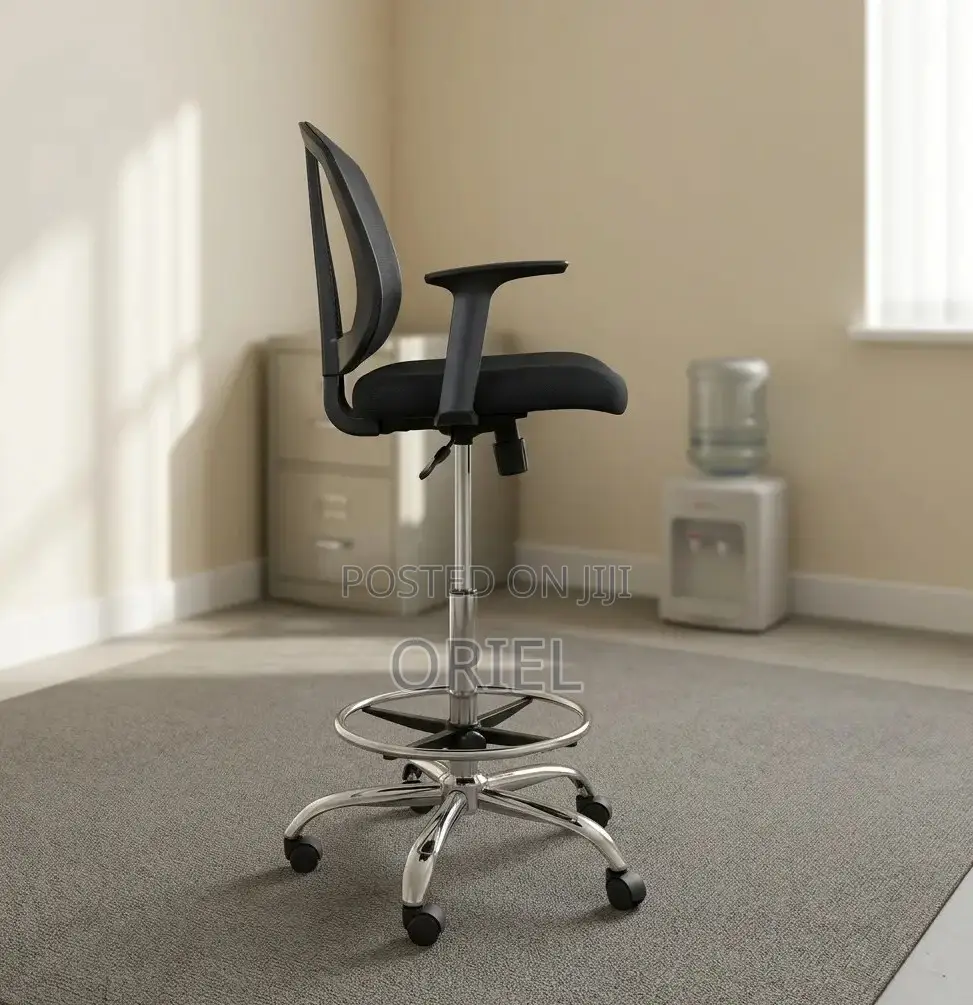 Office Chair: Adjustable Counter Ergonomic Chair