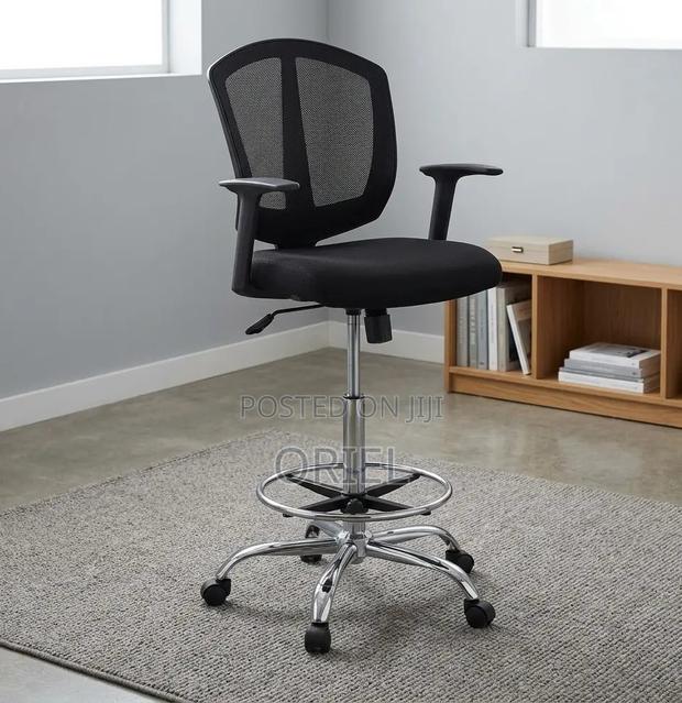Office Chair: Adjustable Counter Ergonomic Chair - thumbnail 7