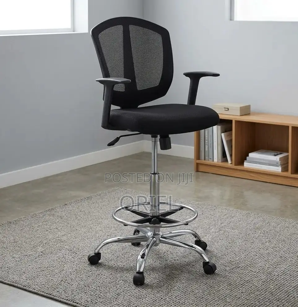 Office Chair: Adjustable Counter Ergonomic Chair