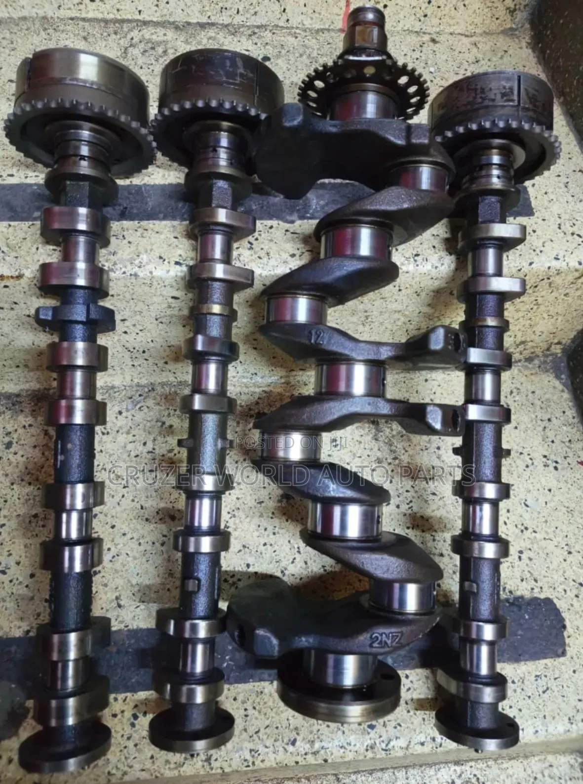 Toyota Probox 2nz Engine Crankshaft Standard and Conrod