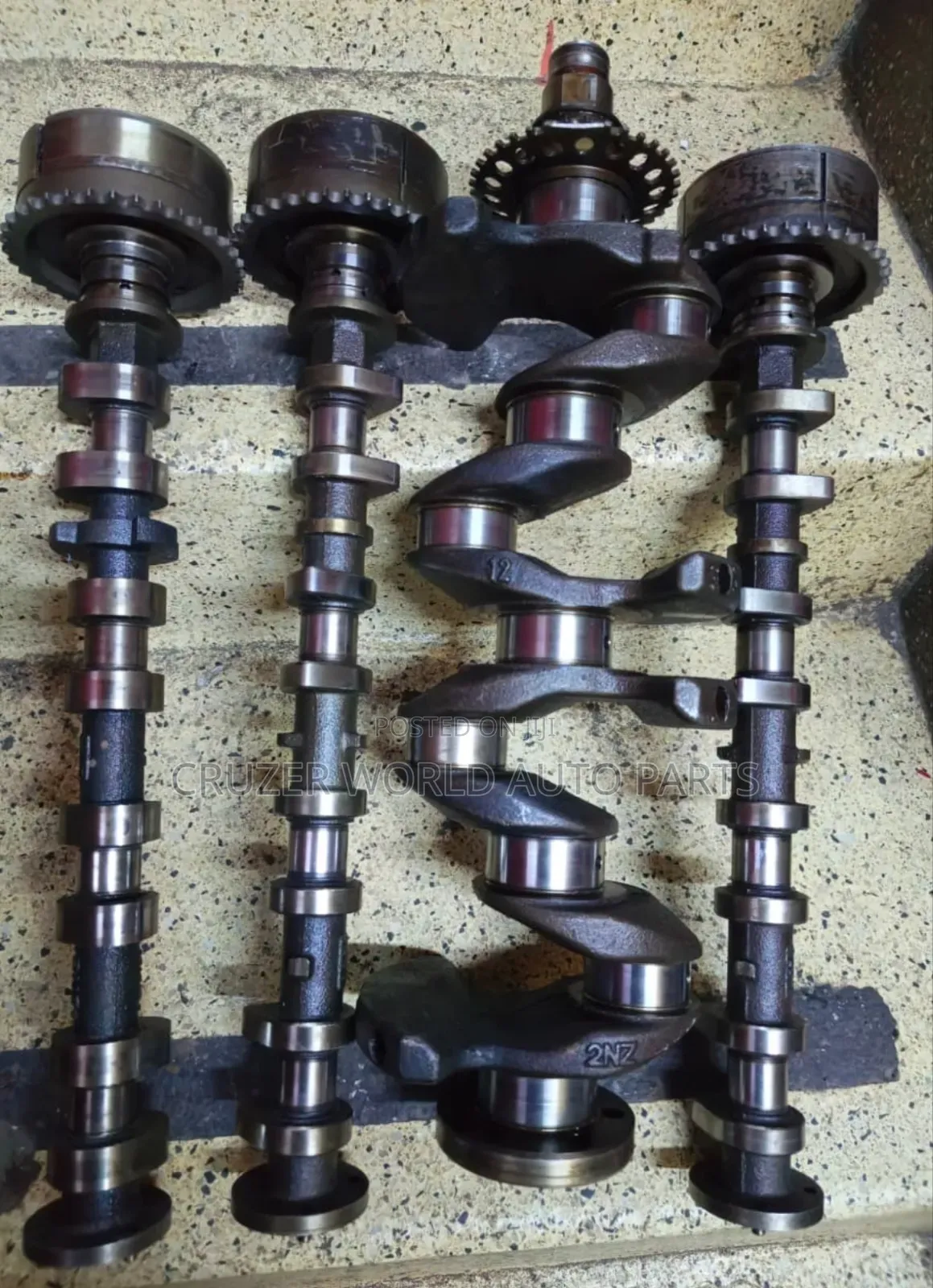 Toyota Probox 2nz Engine Crankshaft Standard and Conrod