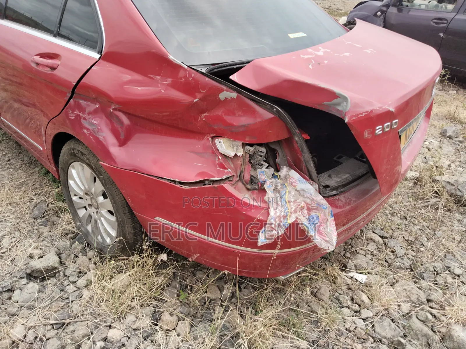 Mercedes-Benz C200 2007 Red
