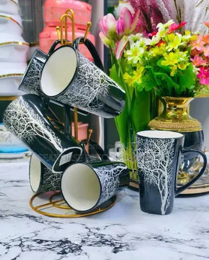 6Set Quality Tree Mugs