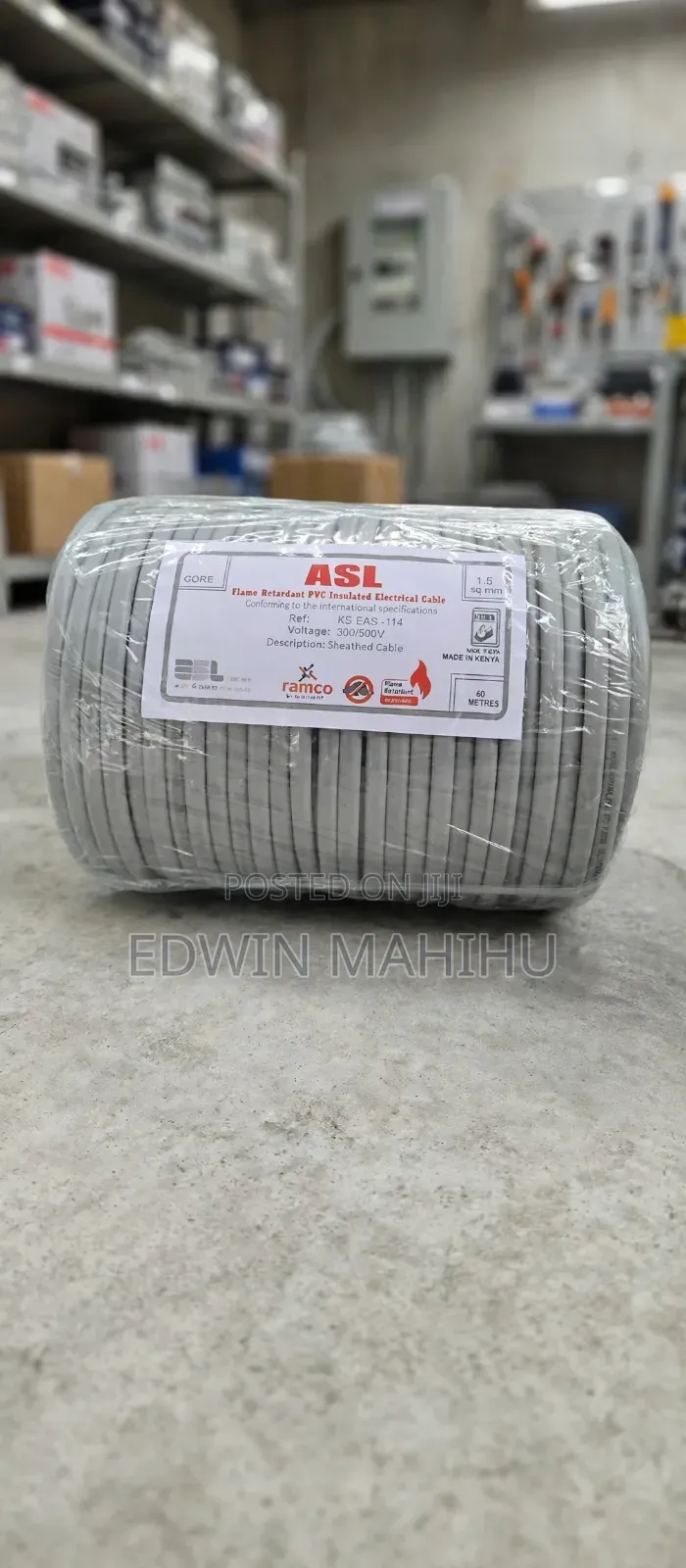 Local Cable Twin With Earth 1.5mm