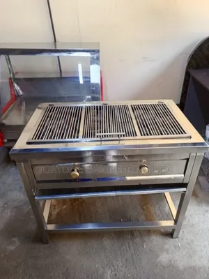 Stainless Steel Commercial Gas Grill for Nyama Choma Zone