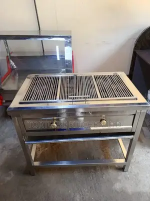 Stainless Steel Commercial Gas Grill for Nyama Choma Zone