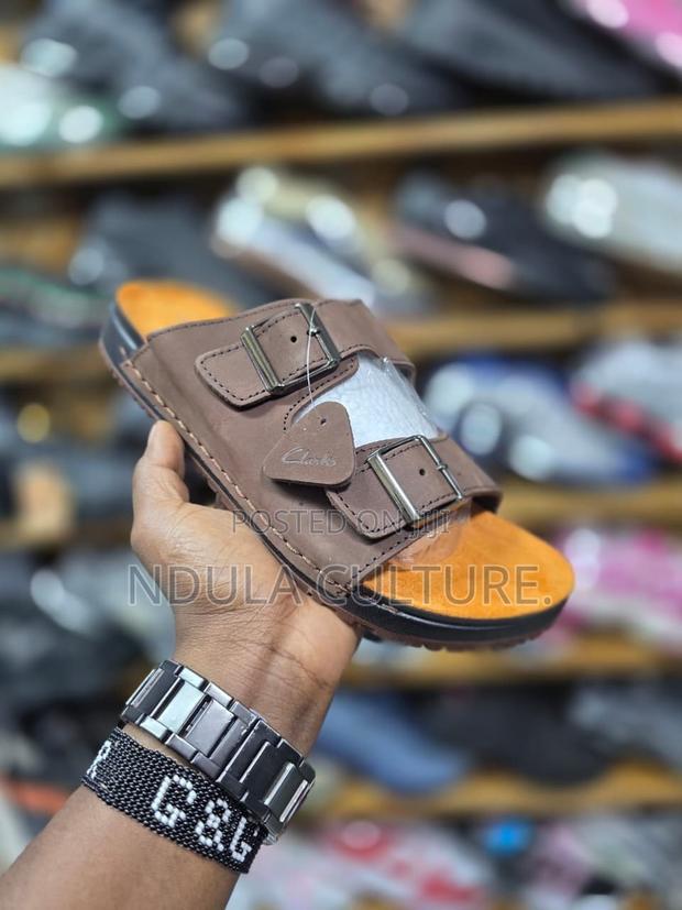 Clarks Suede Sandals - thumbnail 3
