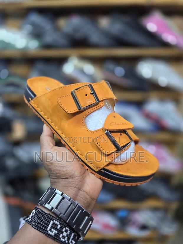 Clarks Suede Sandals - thumbnail 4