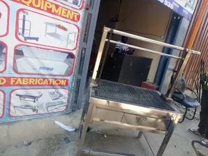 Commercial Stainless Steel Charcoal Grills Size 900mm by 600mm