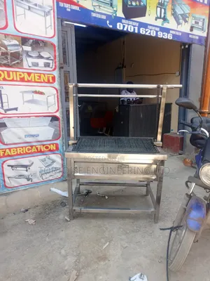 Commercial Stainless Steel Charcoal Grills Size 900mm by 600mm