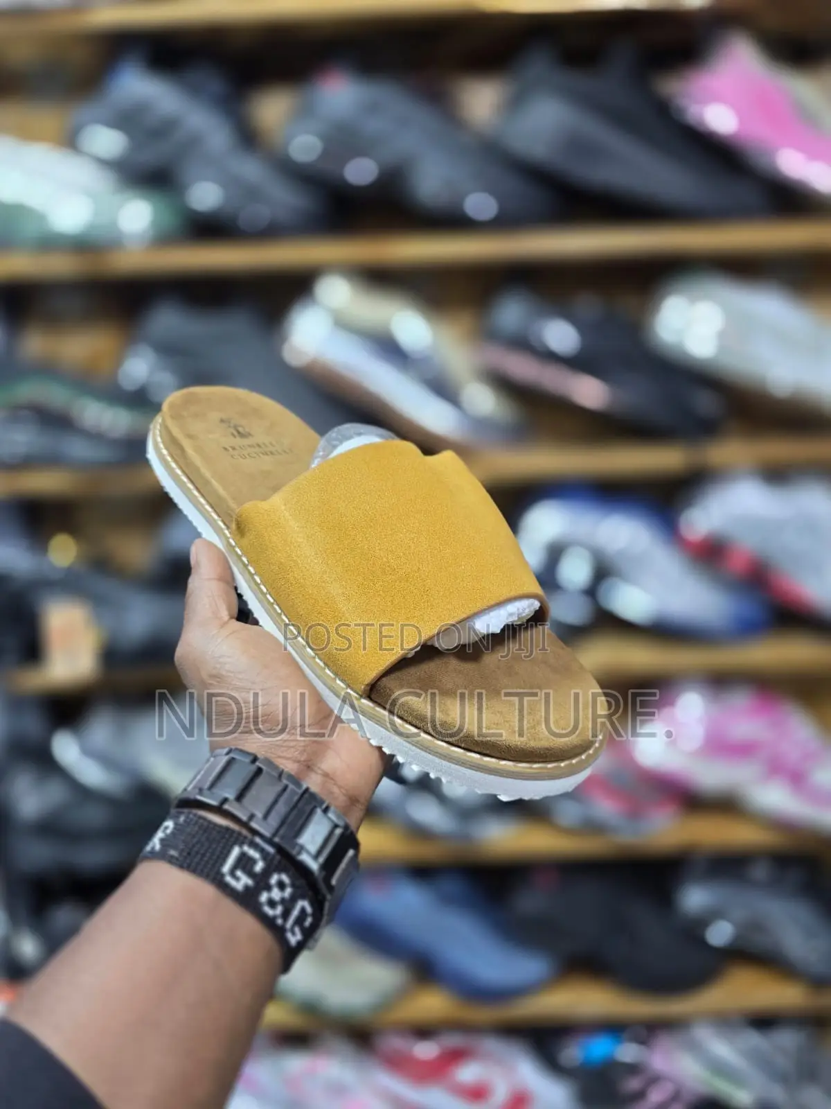 Brunello Cucinelli Slide Sandals