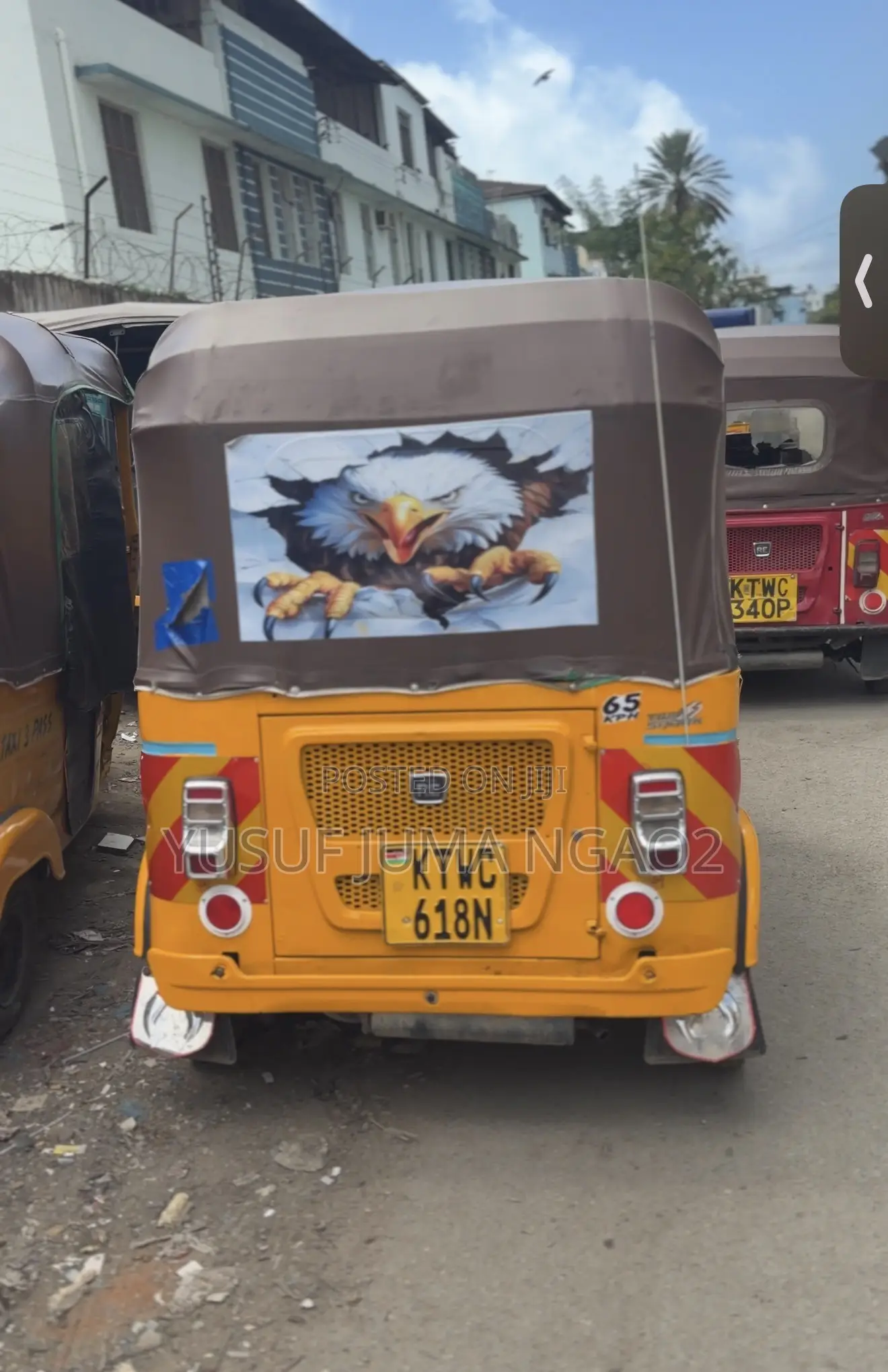 Bajaj RE 2001 Orange