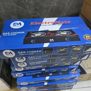 Electromate Glass Double Burner Cooker