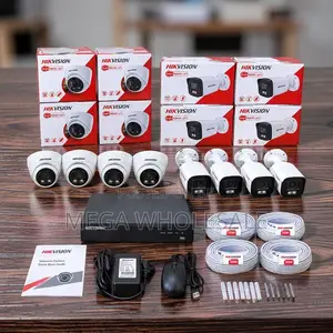 1080P 8 Smart Hybrid Colored Night Vision CCTV Cameras Kit