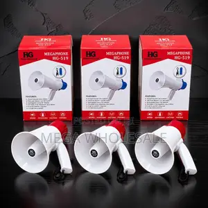 Powerful Sound Coverage Portable Megaphone Bull Horns