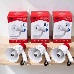 Public Address Portable Megaphone Bull Horns