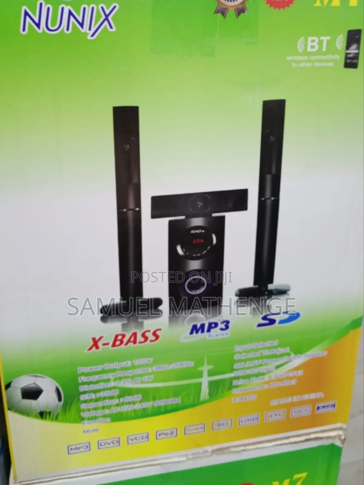 Nunix M7 X-Bass Hometheatre