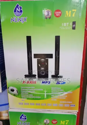 Nunix M7 Bluetooth Home Theater System With FM, USB SD