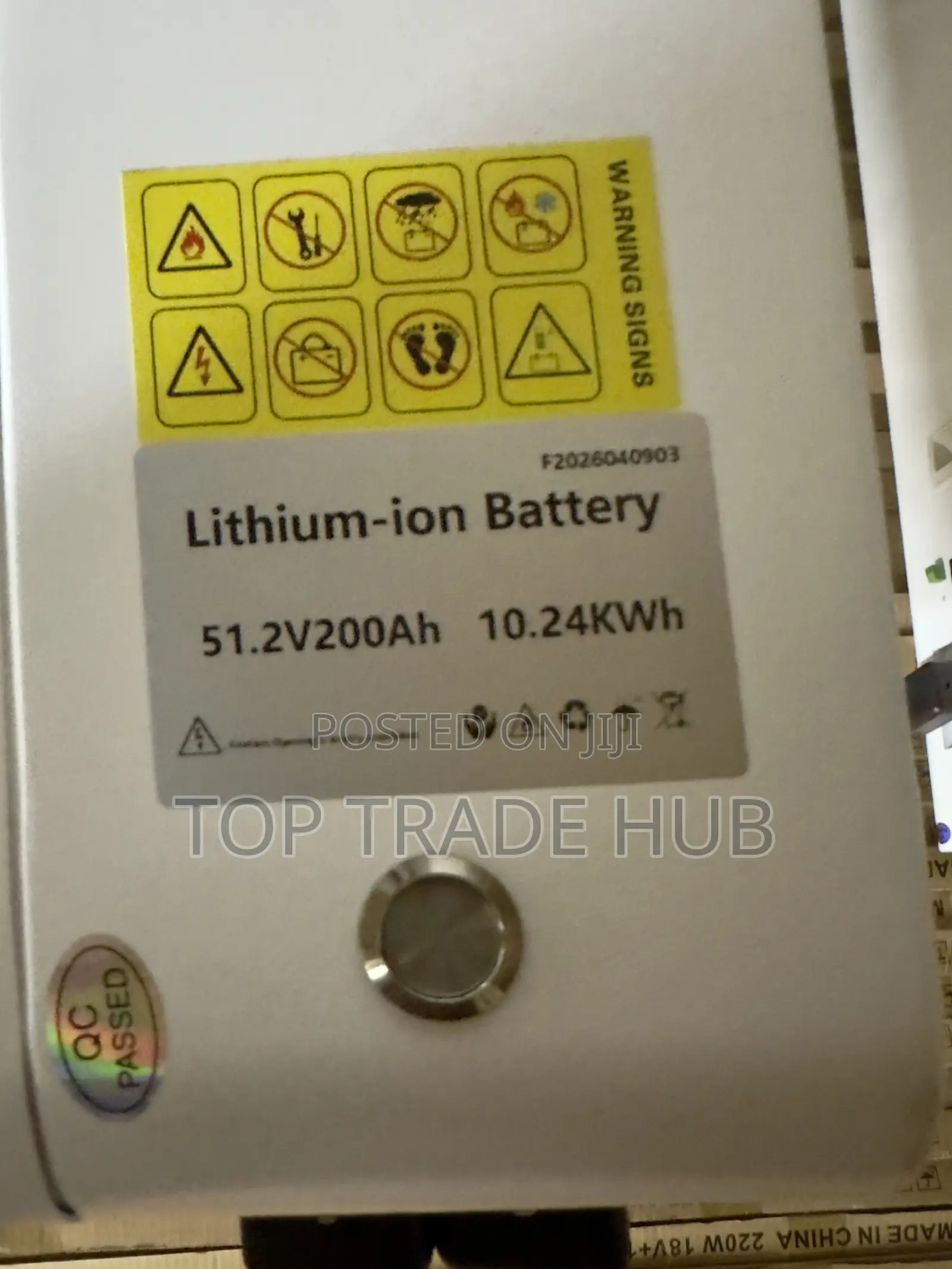 Golden Solar LifePO4 Solar Lithium Battery 48V 10kW 200Ah