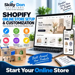 Shopify Online Store Setup Customization