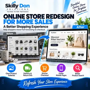 Online Store Redesign for More Sales