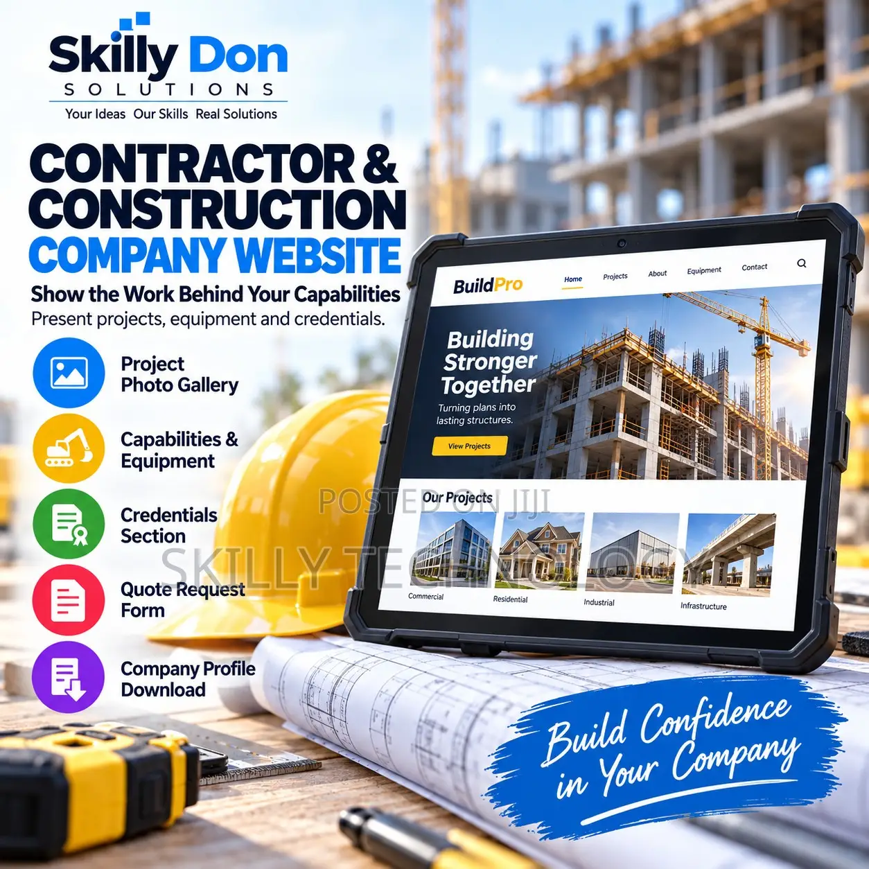 Contractor Construction Company Websites in Kenya