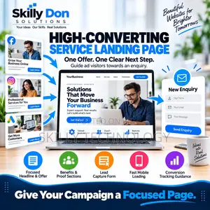 High-Converting Service Landing Pages