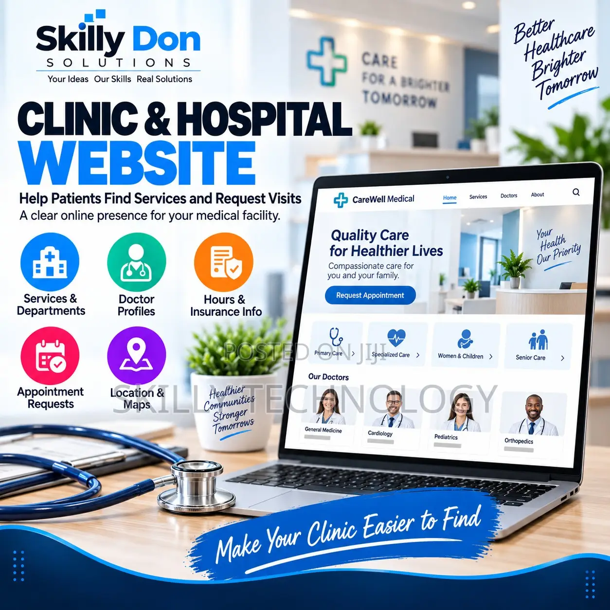 Clinic Hospital Websites in Kenya