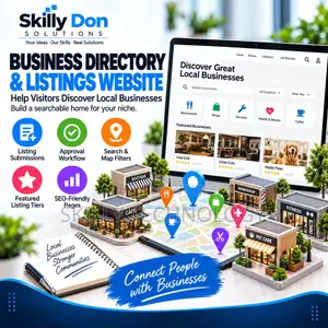 Business Directory Listings Website