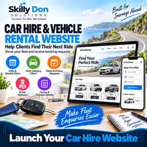 Car Hire Vehicle Rental Website