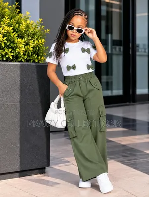 2Piece Girls Trouser Set