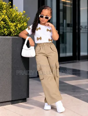 2Piece Girls Trouser Set