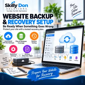 Website Backup Recovery Setup