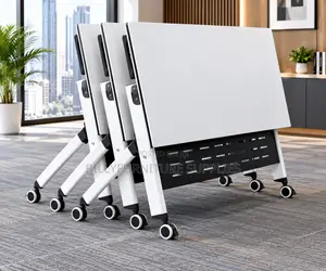 Compact Folding Computer Desk for Small Apartment Spaces