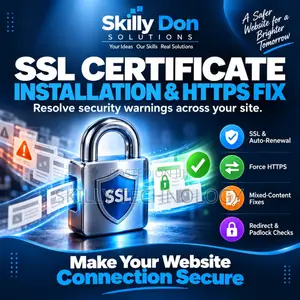 SSL Certificate Installation HTTPS Fix