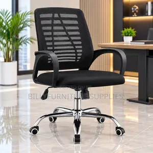 Ergonomic Black Breathable Mesh Office Chair